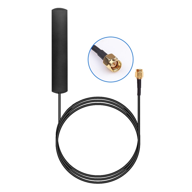 Wzmacniacz antenowy SMA zimnica 3M kabel LTE 3G 4G GSM połączenie wewnętrzne adapter ROSCA 900/1800/2100 MHZ 3DBI 3-5V