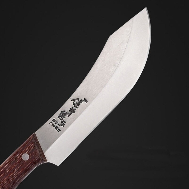 7 Inch Chef Knife Stainless Steel Butcher Knife Vegetable Meat Cleaver Slicing Knife Sharp Kitchen Knife Comfortable Handle
