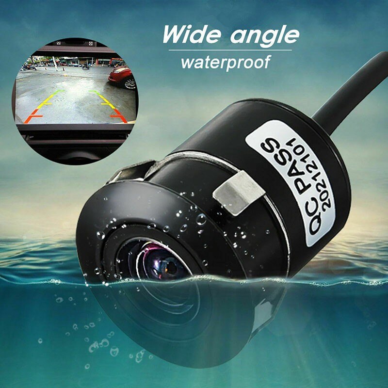 Wide Angle Car Reverse Camera HD Night Vision Rear View Camera Backup Parking Camcorder Highly Waterproof Reversing Monitor