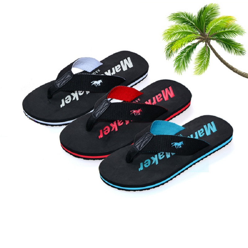 Mænd sommer tøfler fritid ferie rutschebaner skridsikre badeværelse tøfler simple flip-flops mænd bløde strand sko herre hjemmesko