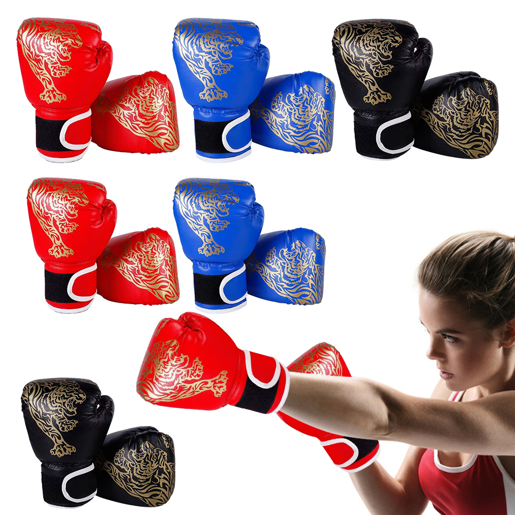 Box handschuhe atmungsaktive Kickbox handschuhe Pu Leder profession elle Box handschuhe Kampf Taekwondo Handschuhe für das Training Sandsack