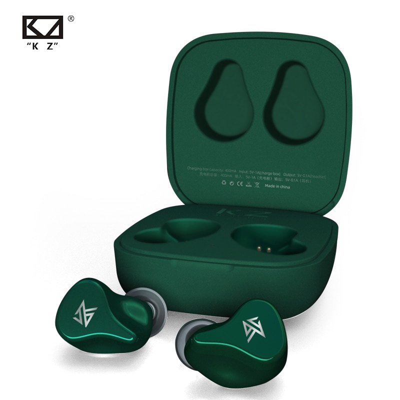 AK – écouteurs sans fil KZ Z1/Z1 PRO TWS Bluetooth 5.0/ 5.2, oreillettes dynamiques magnétiques, commande tactile, casque de Sport ASX ZAX