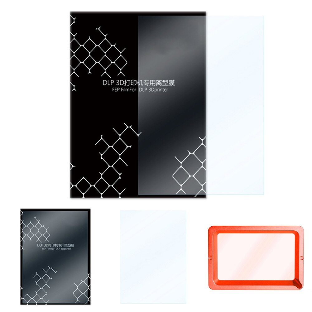 FEP Film for Photosensitive Resin 3D printer 140x200mm Fep Sheets 0.15-0.2mm 3D LCD Release Printer Filaments impresora