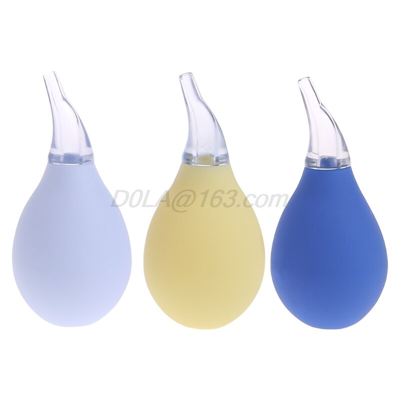 Baby Newborn Nasal Aspirator Suction Soft Tip Mucus Vacuum Runny Nose Cleaner