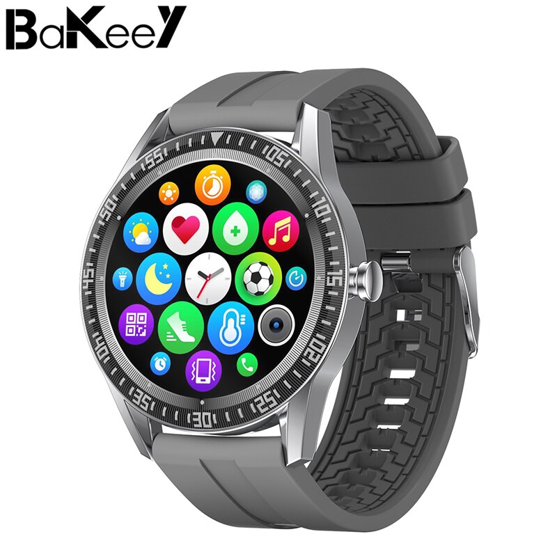 [bluetooth-anruf] bakeey  n70 smartwatch mit mehreren zifferblättern, herzfrequenz- und blutdruckmessung, bluetooth-smartwatch für männer und frauen