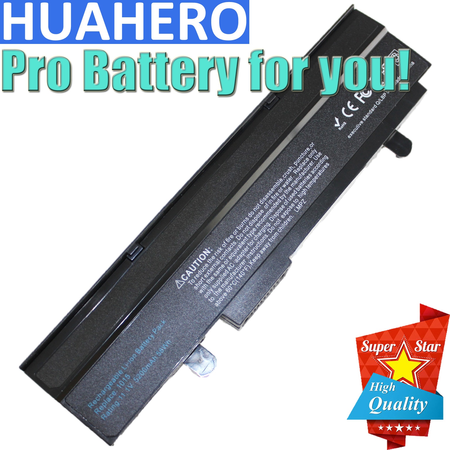 HUAHERO Battery For Asus A31 1015 A32 1015 Eee PC 1011 1015P 1016P 1215 1215N 1215P 1215T VX6 R011 R051 AL31 AL32 1015 VX6 VX6S