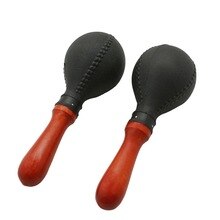 Paar Maracas Shakers Rammelaars Zand Hamer Percussie Instrument