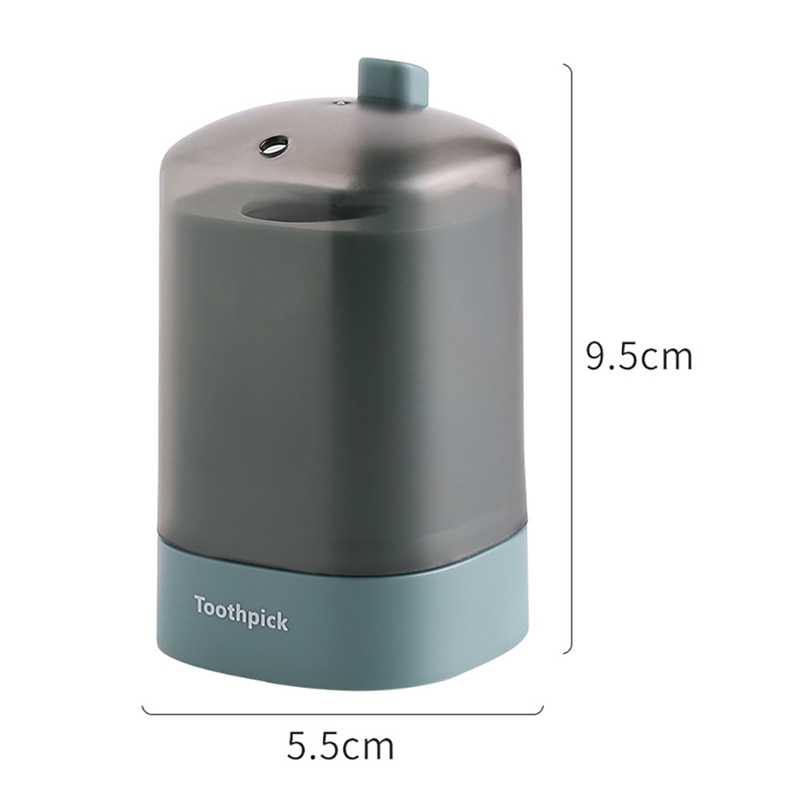 Automatic Toothpick Holder Table Toothpick Container Wheat Straw Household Table Toothpick Storage Box Toothpick Dispenser: LG