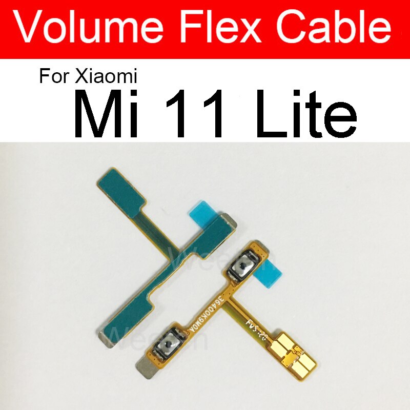 Interruttore Di Alimentazione All'ingrosso Su Pulsante Lato Del Volume Chiave Cavo Flessibile Per Xiaomi Redmi Note 10 9 9S 8 7 6 Pro Cavi Flex Per