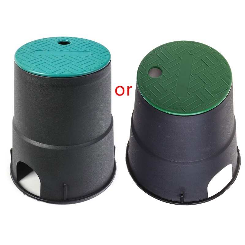 E8BD 6 Inch Garden Lawn Underground Valve Box Sprinkler System Watering Valves Cover