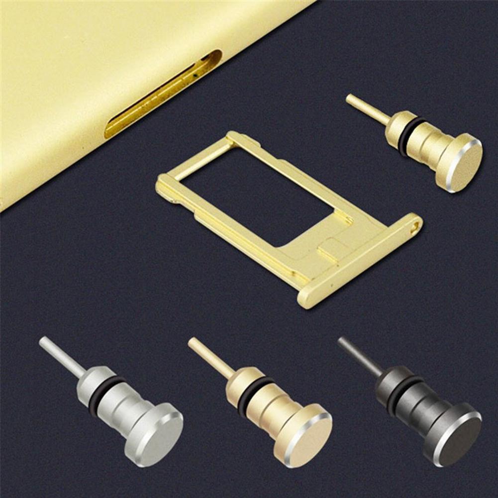 Oortelefoon 3.5Mm Aux Jack Connector Anti Stof Plug Card Removal Pin Voor Iphone