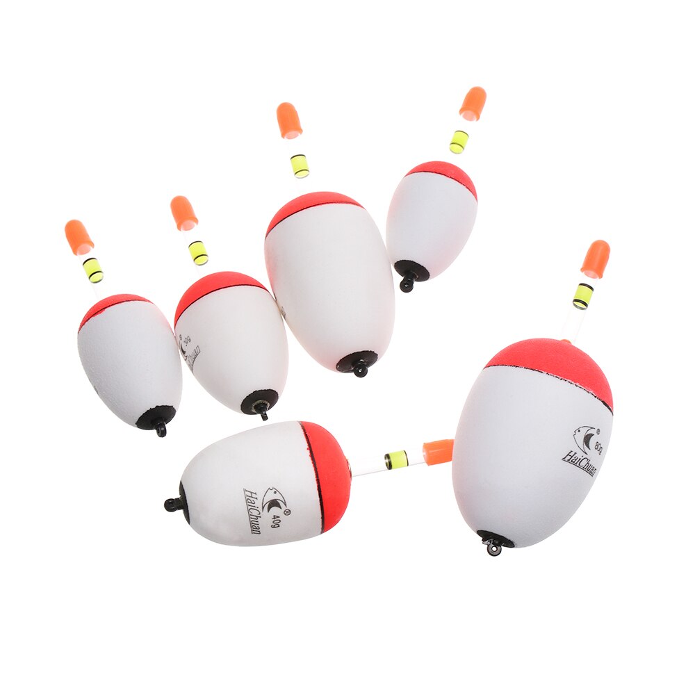 Flotadores de pesca EVA de 10-100g, cebo luminosos para pesca en el mar, accesorios de equipo de pesca de carpa corcho de pesca de plástico, 1 ud.