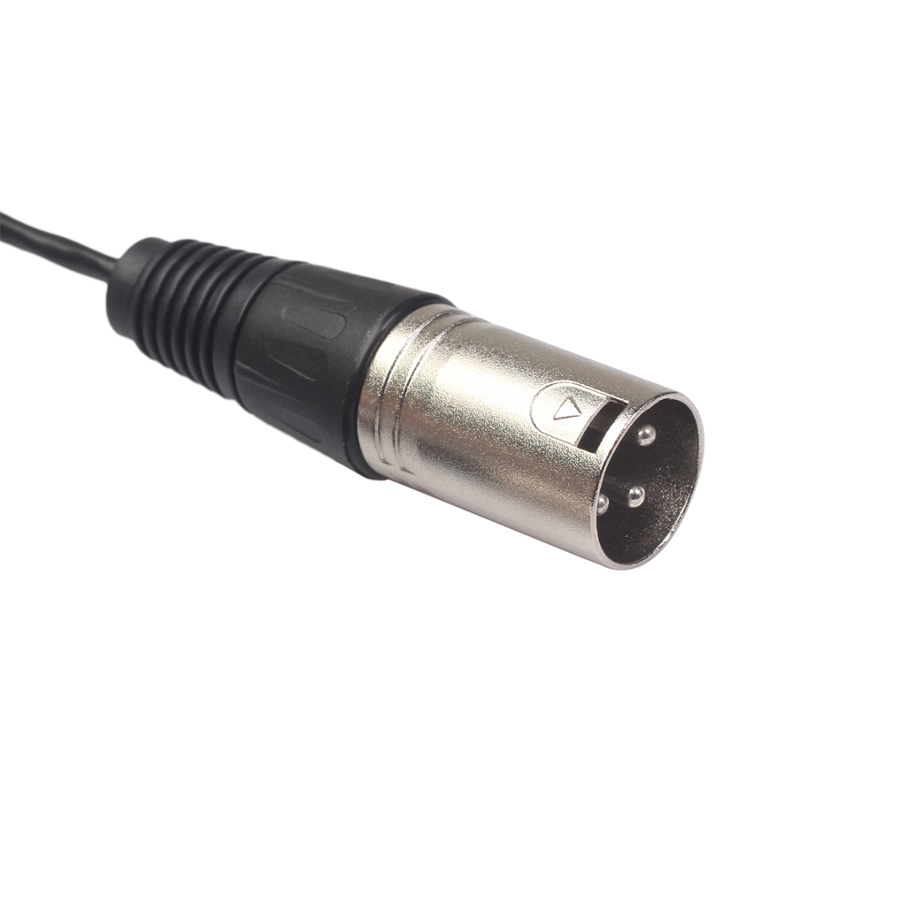 3 pin mini xlr han til xlr han kabel 0.3m til pc hovedtelefon mixer mikrofon stereokamera forstærker