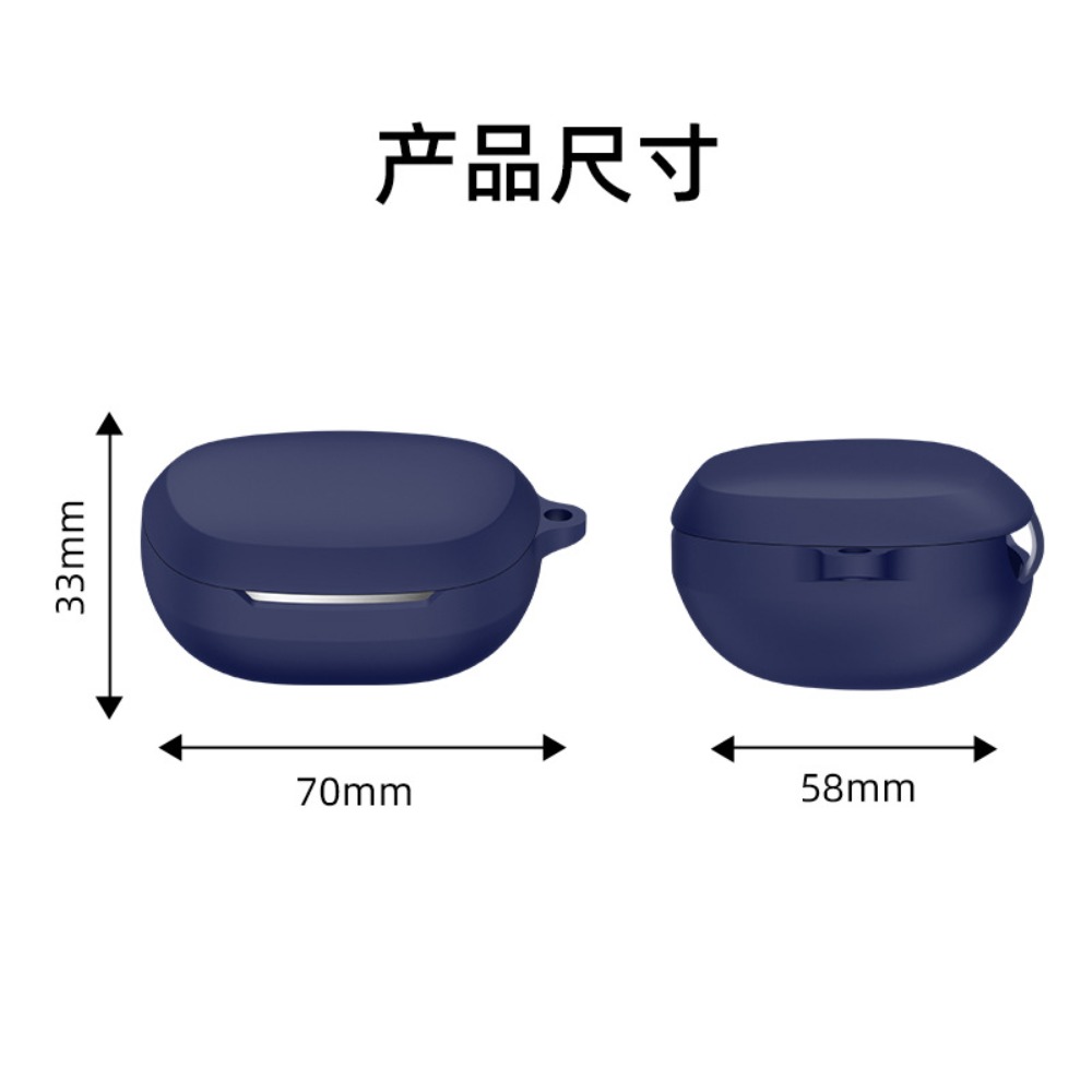 Siliconen Hoesje Schokbestendige Beschermhoes Met Haak Hoofdtelefoon Accessoires Beschermer Voor Edifier Neobuds Pro2