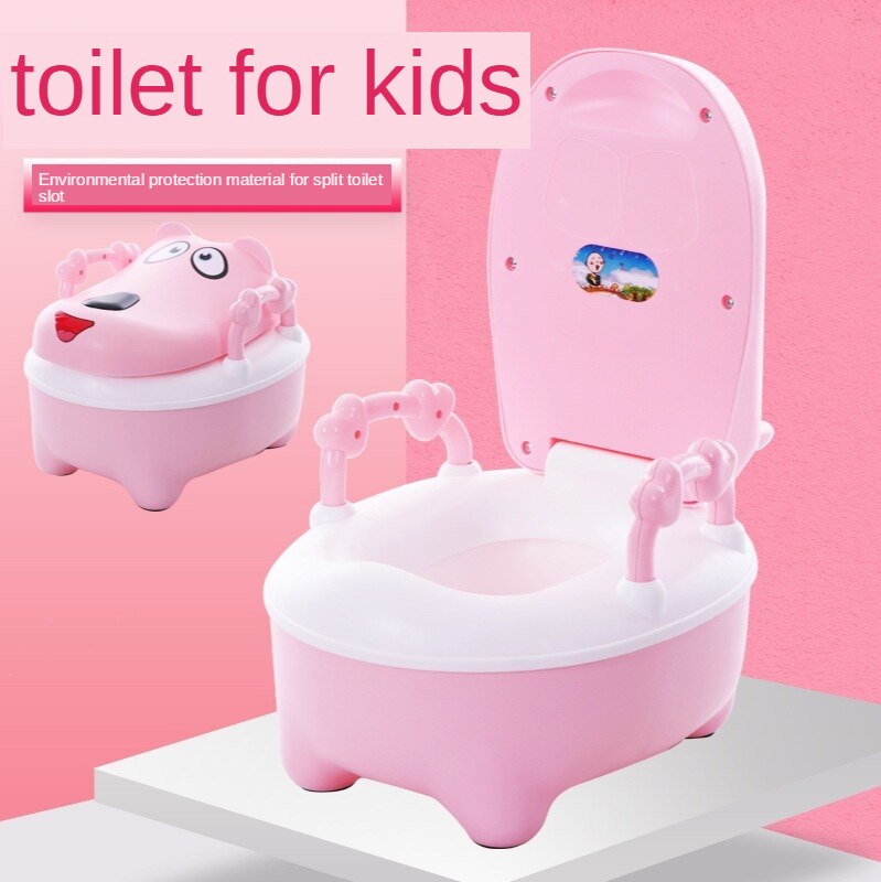 Kinderen Wc Baby Mannen En Vrouwen Baby Wc Potje Lade Wc Draagbare Potje Baby Potje Wc Kid Potty Stoel: Pink