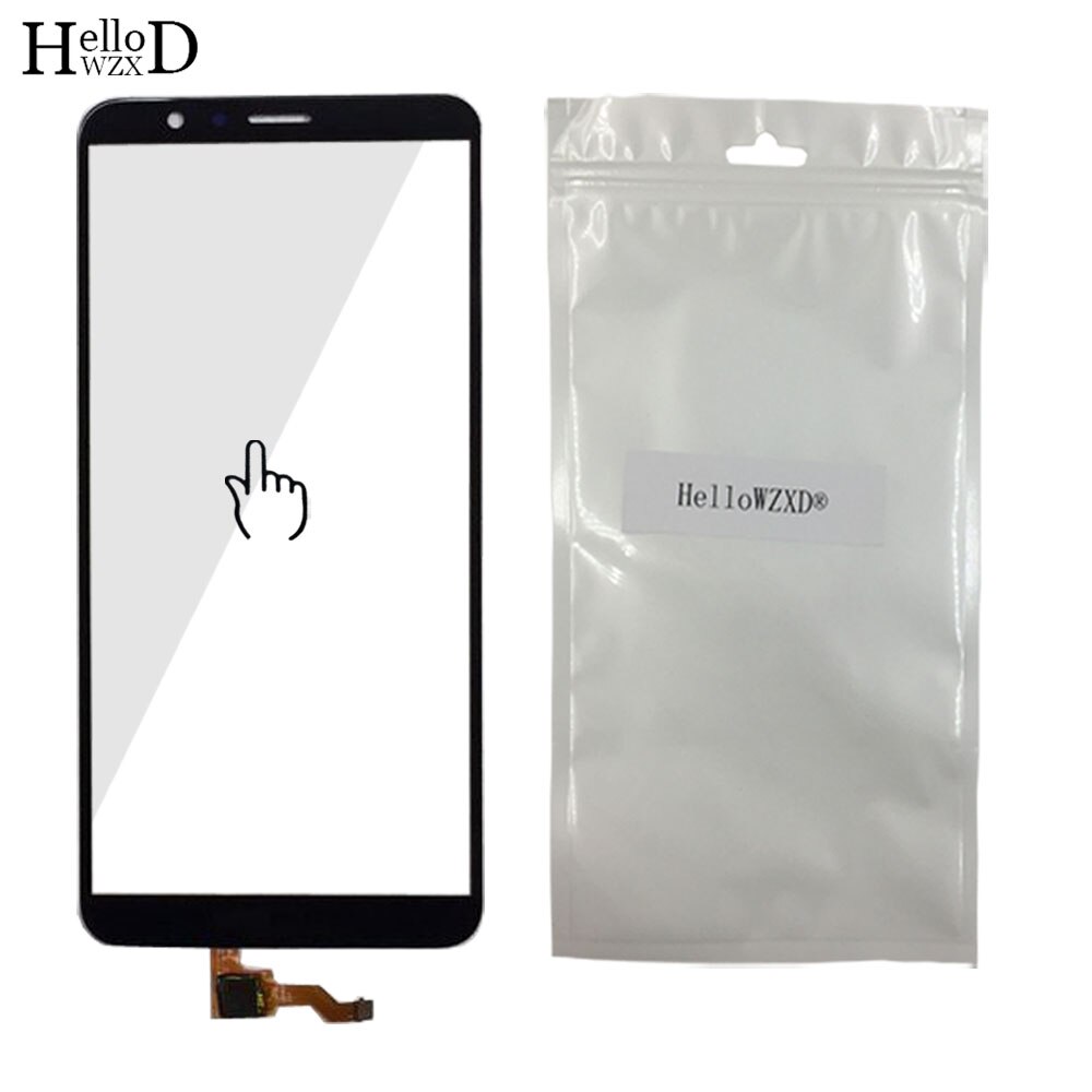 Pantalla táctil de cristal móvil de 5,93 pulgadas para HuaWei Honor 7X, Panel digitalizador de cristal frontal, Sensor de lente, herramientas, adhesivo gratuito