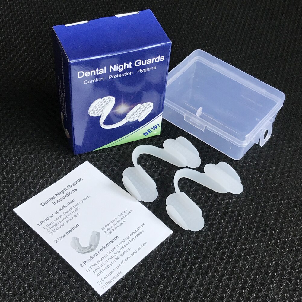 2Pcs Soft Silicone Teeth Grinding Dental Night Pro... – Grandado