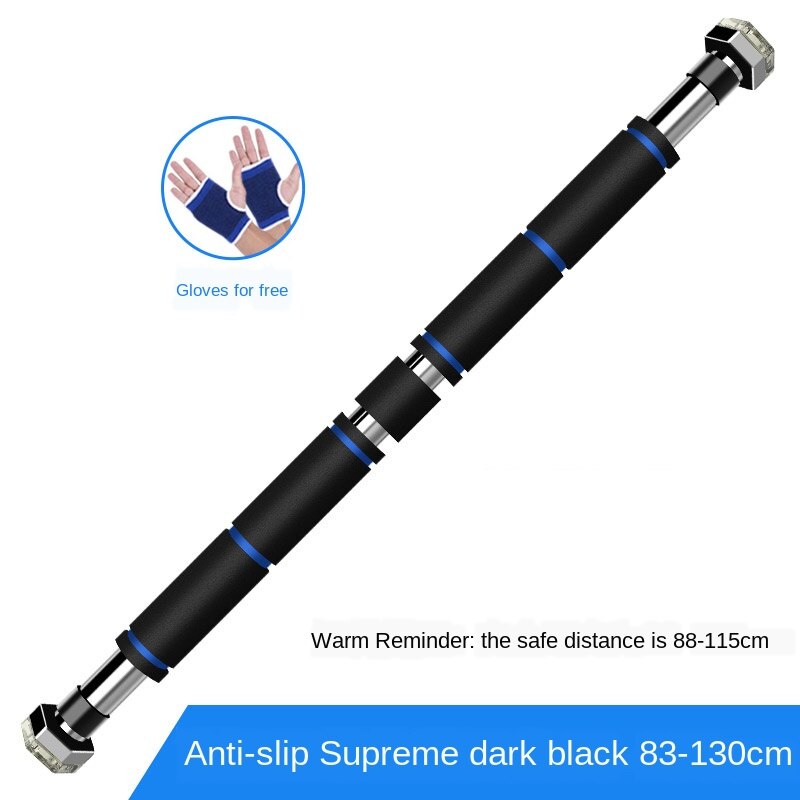 60-130CM Door Horizontal Bars Steel Adjustable Training Bars For Home Gym Workout Pull Up Chin Up Sit Up Bar Fitness Equipment: violet