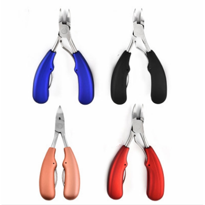 1 pcs Double Spring Nail Scissors Sharp Curved Par... – Vicedeal