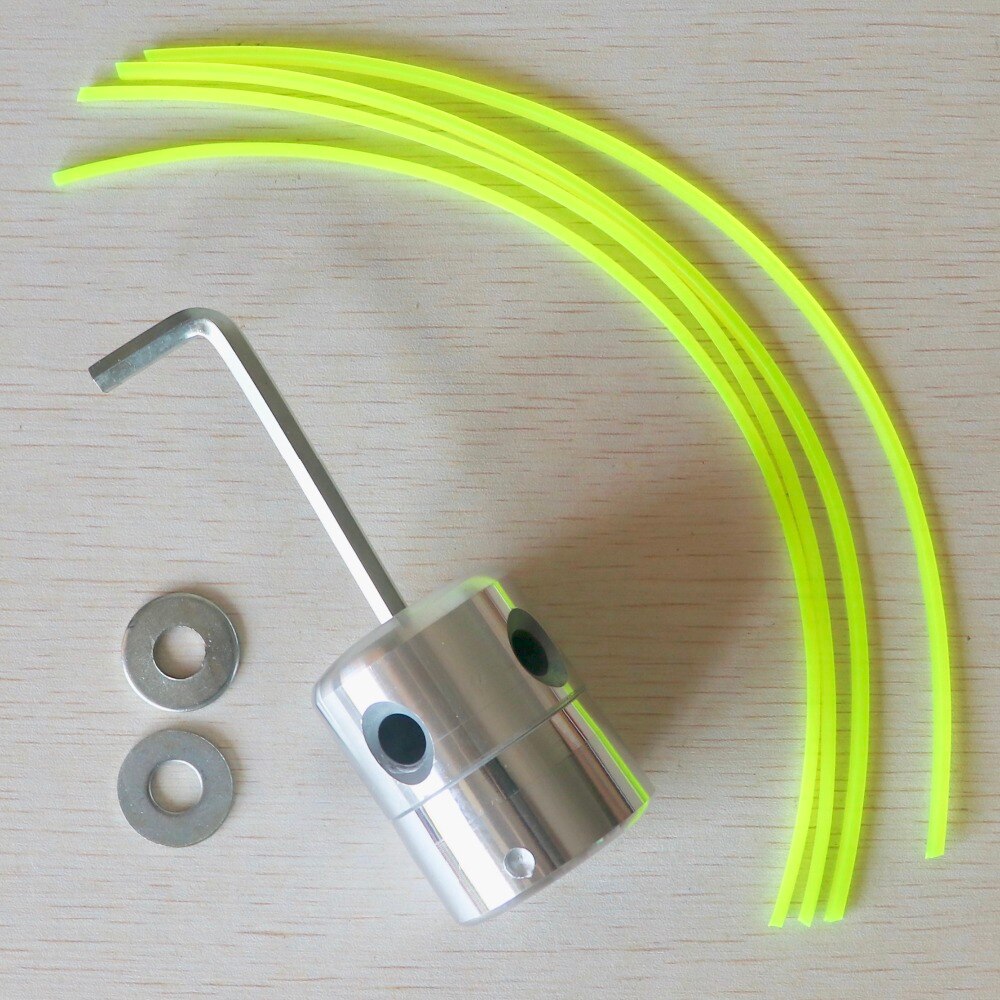 Easy load universal brush cutter aluminum trimmer head