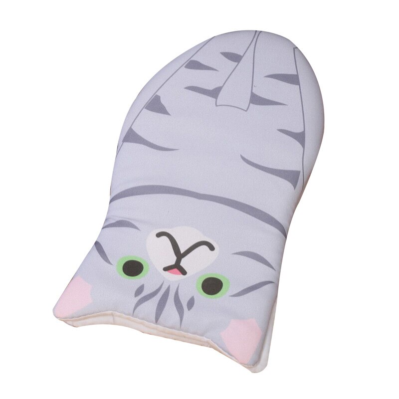 3D dessin animé chat pattes four mitaines longue coton cuisson isolation micro-ondes résistant à la chaleur anti-dérapant gants Animal 1PC: H 1 pcs