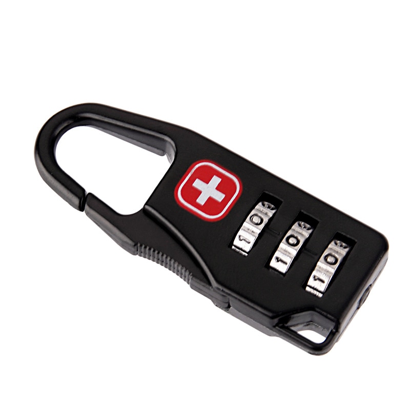 Travel Accessories Luggage Lock Portable Alloy Mini Padlock Zipper Backpack Safe Anti-theft Combination Code Number Lock