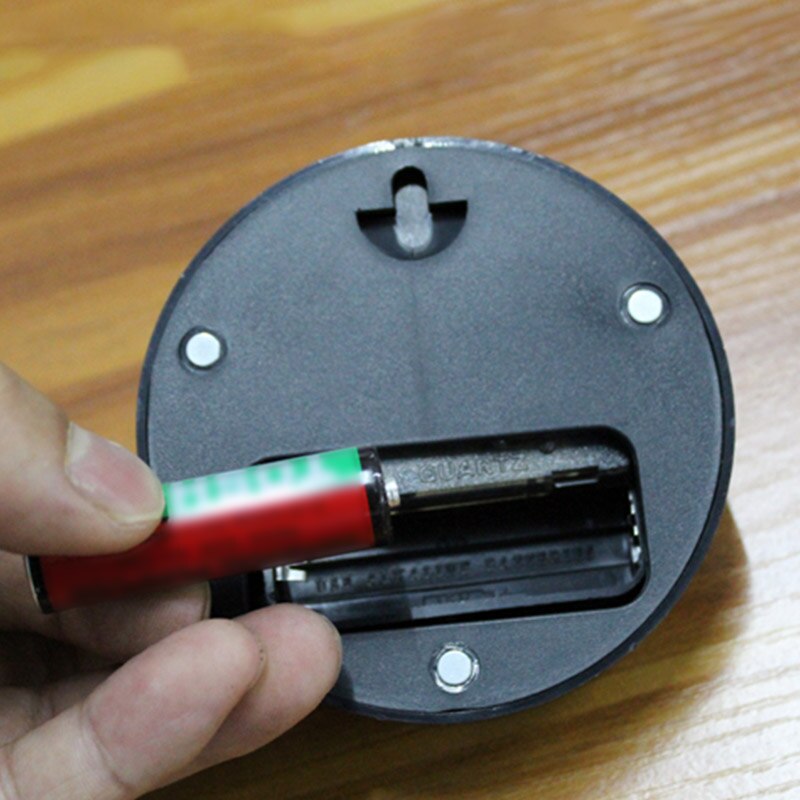 Mute kjøleskap magneter suvenir digital selvklebende veggklokke kjøleskap magneter blanks magnetisk tavle kjøkken se veggmaleri