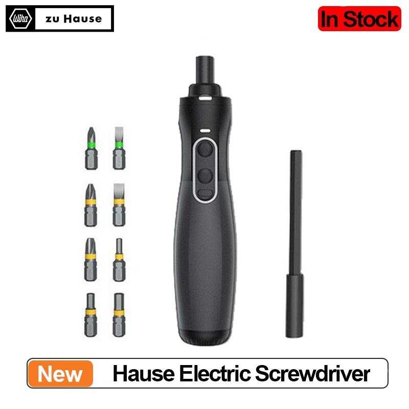 Wiha Zu Hause Electric Screwdriver Kit With 8 Highly Matched Batches Multi-purpose Electric Screwdriver Set