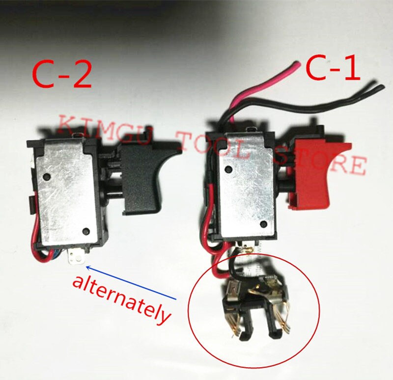 Speed Control Switch Voor BOSCH GSR18-2 GSB14.4-2 GSB12-2 GSR14.4-1 GSR18-1
