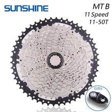 Sunshine 11 S 11-50T Freewheel Bmx Mountainbike Cassette 11 Speed Vliegwiel Fiets Accessoires Compatibel Met SL-M9000 m8000