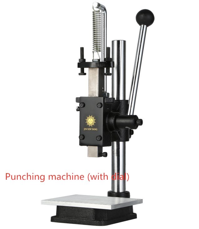 Stanzen maschine leder Handbuch schlagen bronzing maschine schneiden maschine: grau