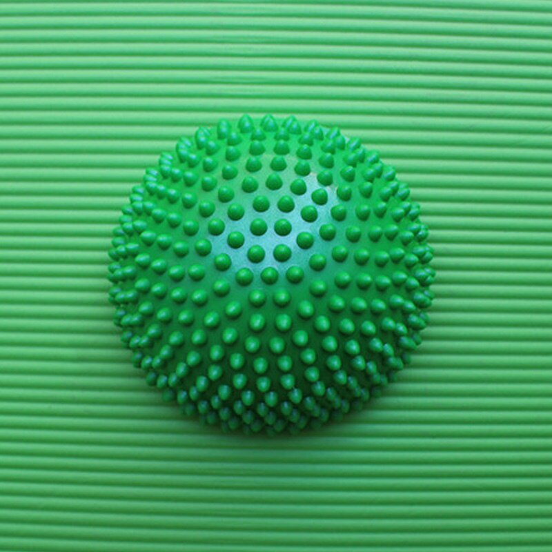 Aufblasbare Halb Kugel Yoga Bälle PVC Massage Fitball Übungen Trainer ausgleichen Ball Für Fitnessstudio Pilates Sport Fitness BN99: Grün