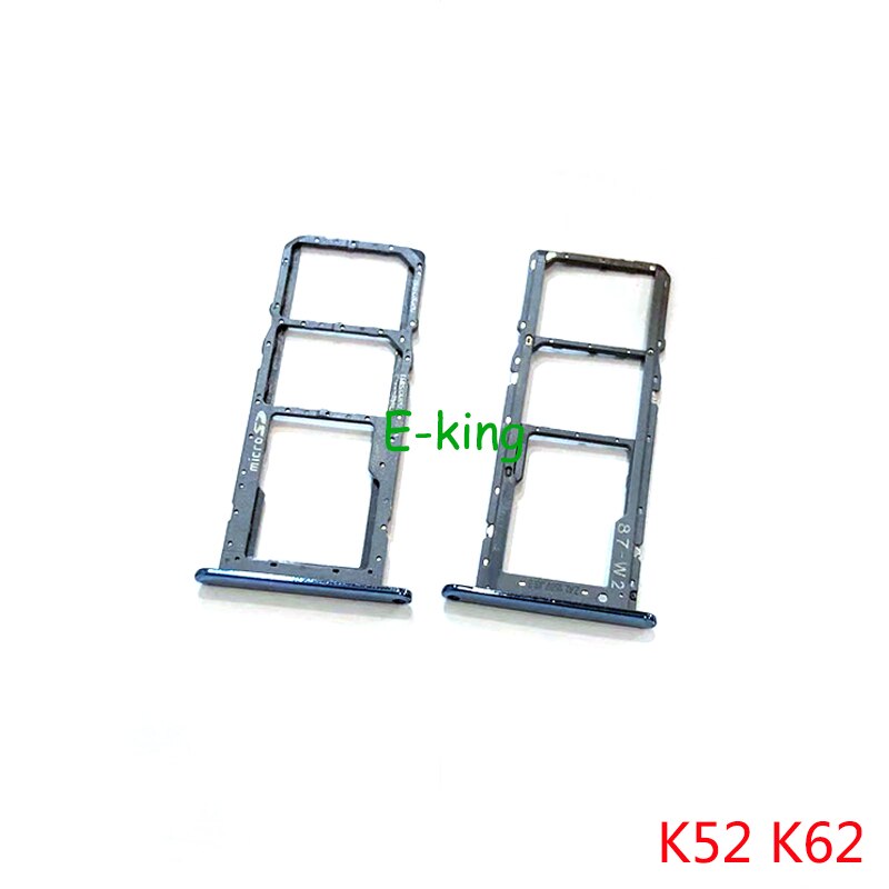 Soporte de tarjeta SIM para LG K22, K41S, K42, K52, K62, K51S, K61, adaptador de ranura para tarjeta, 10 Uds.: K52 K62