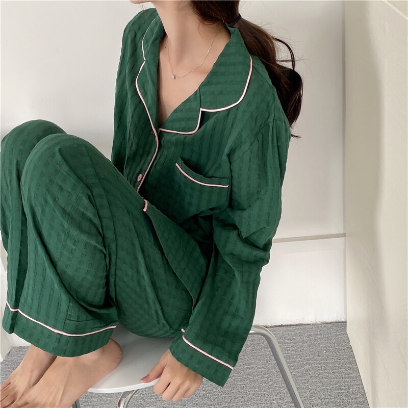Tony & Candice Women's Long Satin Long Pyjama Set Sleepwear, Black
