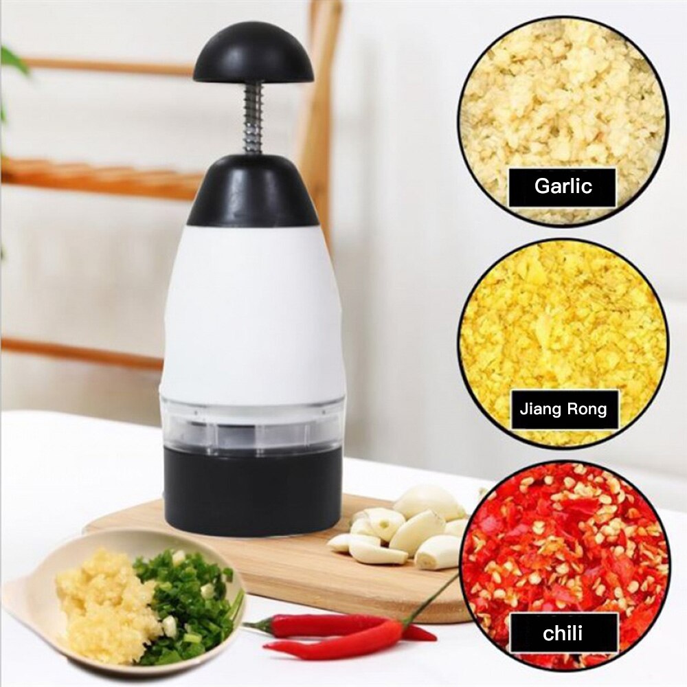 1Pcs Garlic Onion Chopper Cutter Slap Chop Vegetable Chopper Tomato Shredder Fruit Vegetable Tools Slicer Gadgets