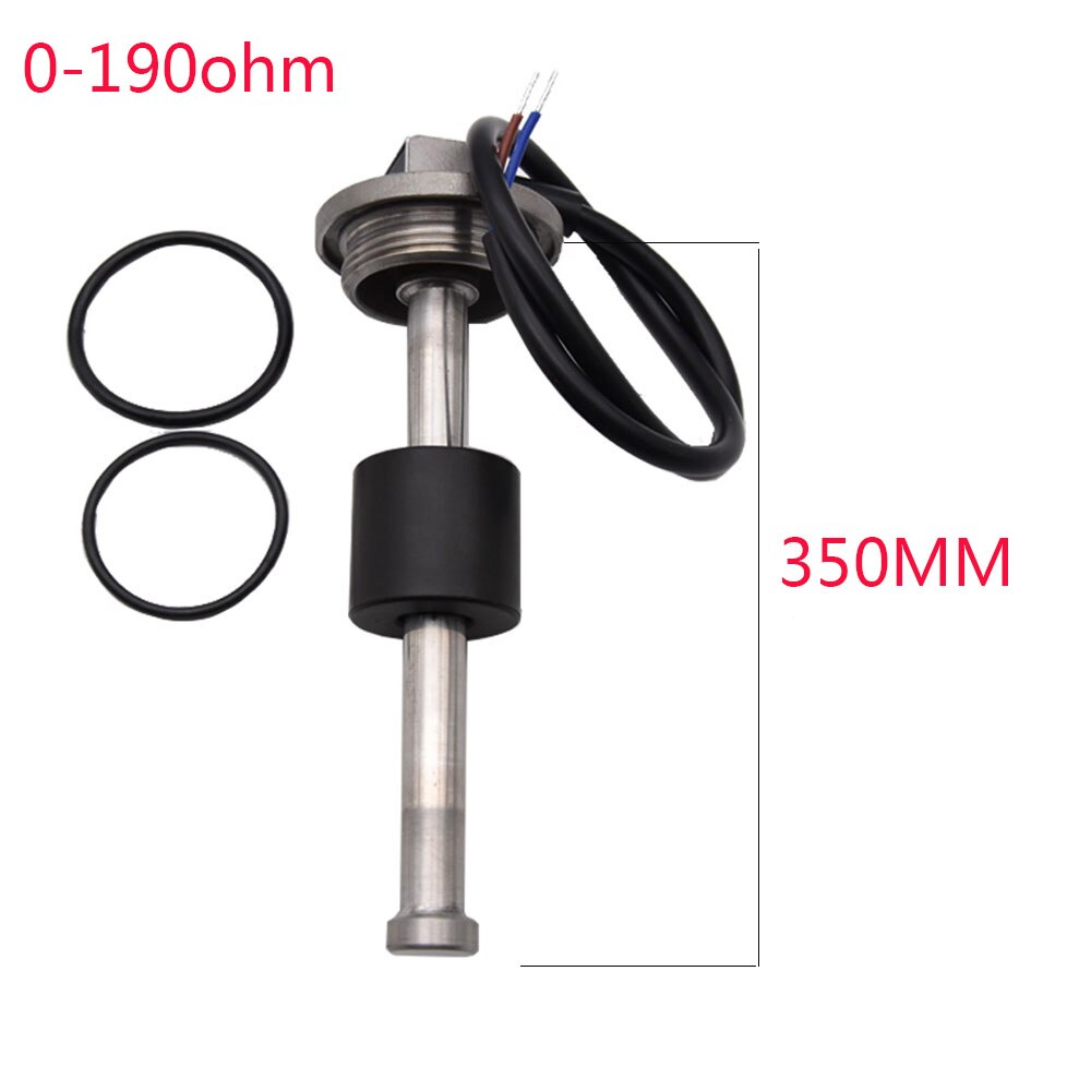 0-190Ohm Fuel Level Gauge Sensor 52MM Fuel Gauge Marine Boat Oil Liquid Tank Water Level Sensor 150mm 200mm 250mm 300mm 400mm: A3 350mm 0-190ohm