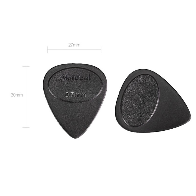 10 Stuks Picks 0.7 Mm Dikte Accessoires Duurzaam Voor Elektrische Gitaar Bas Ukulele YA88