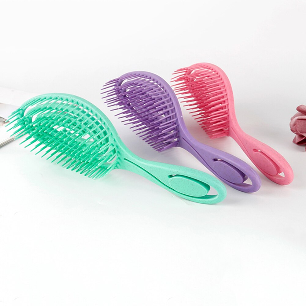 Brosses à cheveux à palette, peigne de Massage pour cuir chevelu, pour cheveux longs, courts, épais, bouclés, lisses et ondulés