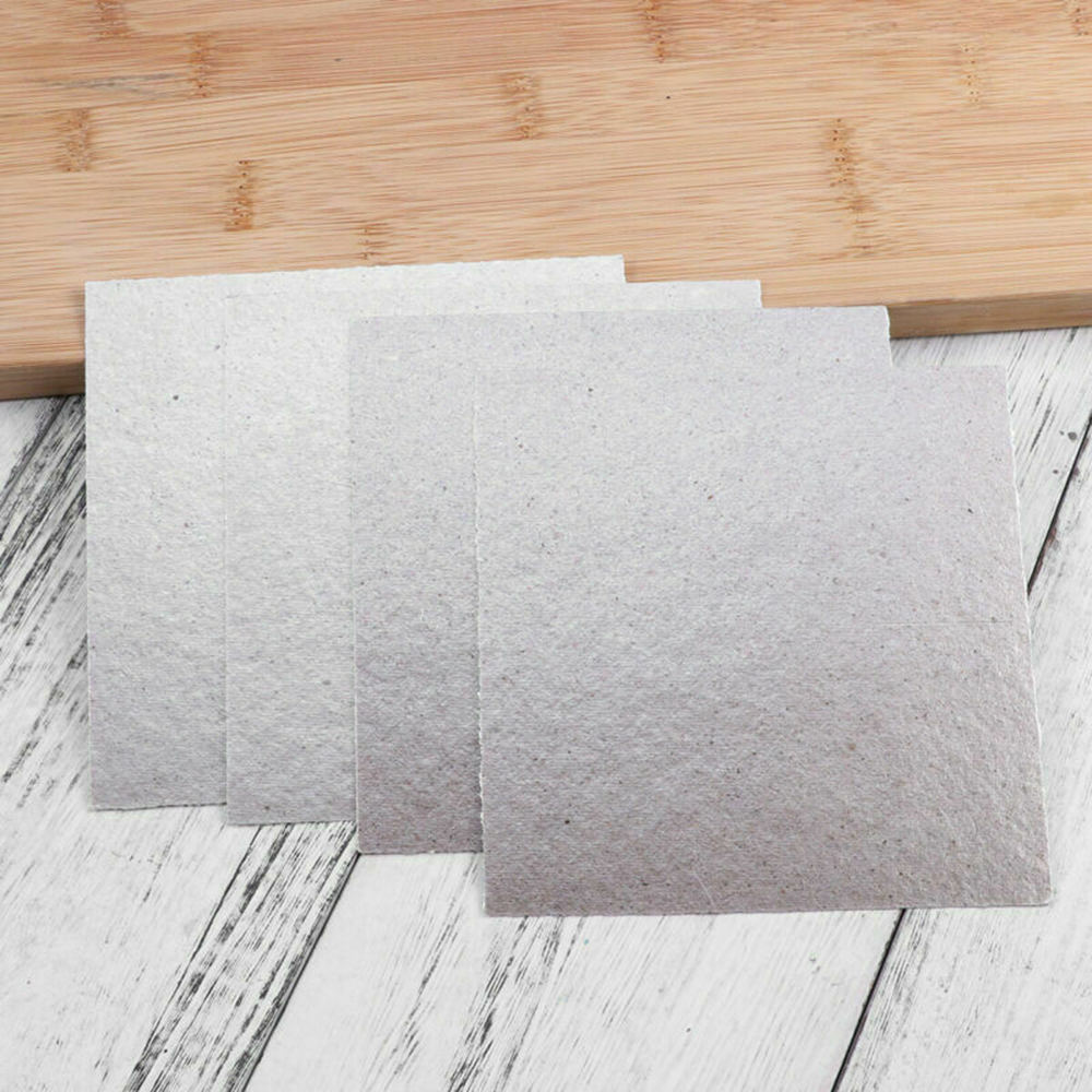 4 stücke Mikrowelle Reparatur Teil Glimmer Platten Blätter Wellenleiter Abdeckung 13X13 Cm Mikrowelle Glimmer Platten Blätter