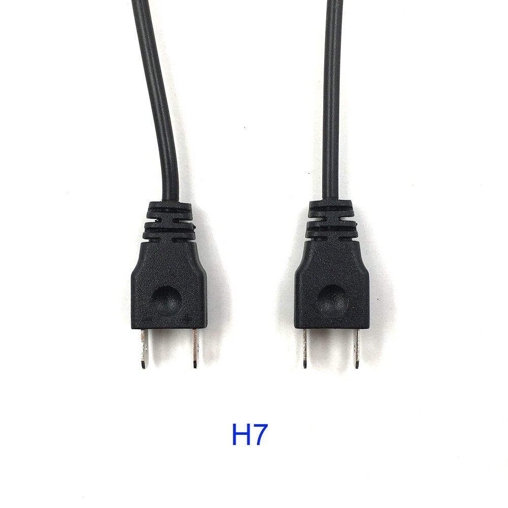 10pcs Car Headlight Plug Wire H1 H3 H4 H7 H8 H11 9004 9005 9006 9012 Socket Adapter 12V 24V Truck Auto Headlamp Lights Connector: 10pcs  h7