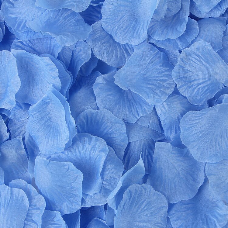 MOLANS 500pcs 5*5cm Silk Imitation Rose Petals for Wedding Decoration Muti-color Fabric Flower for Proposal Arrangement Ornament: 30
