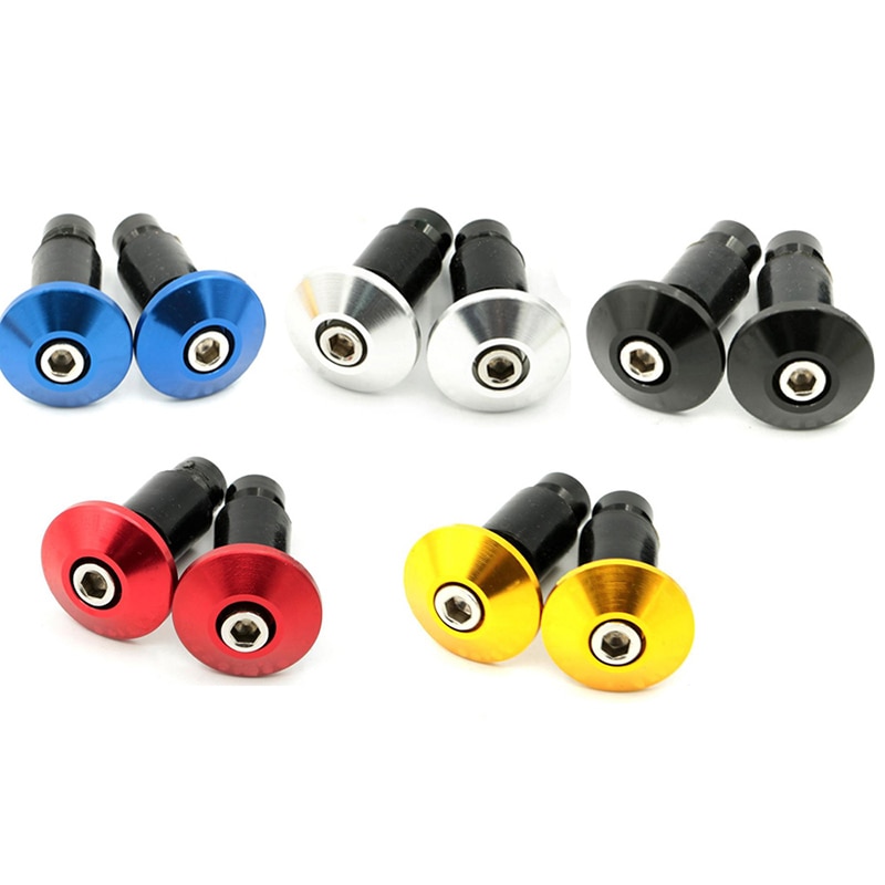 7/8 "22mm motocykl CNC kierownica czapka kierownica uchwyty bar kończy dla Honda Yamaha Kawasaki Suzuki Ducati triumf KTM