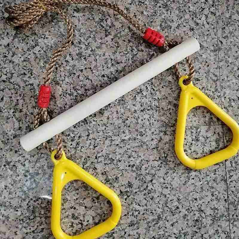 Columpio para niños, cuerdas ajustables para asiento de árbol, cuerda resistente, Columpio de juego, 2M