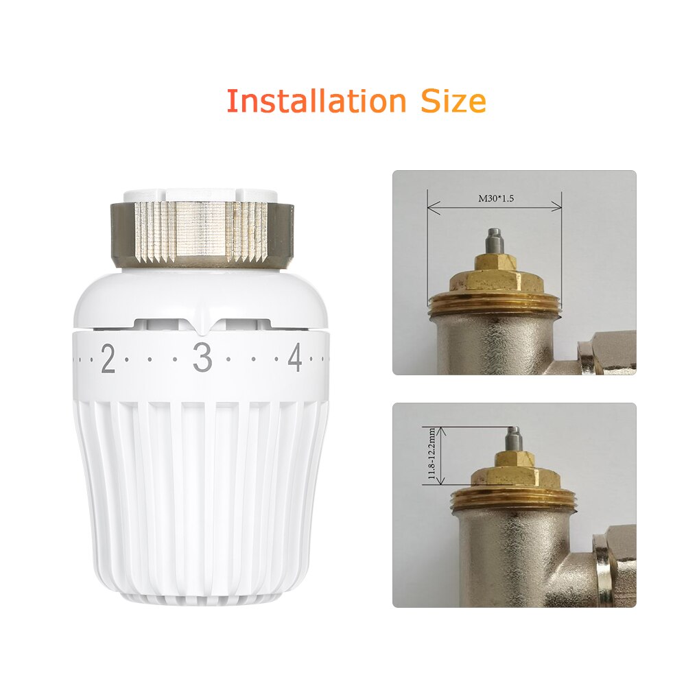 Indoor Temperature Control Thermostats Thermostatic Radiator Valve Constant Temperature Controller Frost-proof Heating Device