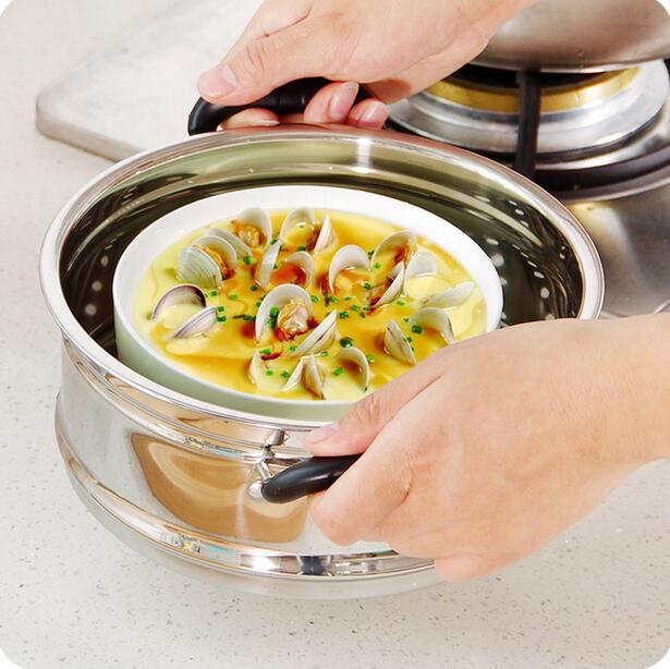 Cooking Tools Thickening Stainless Steel Steamer 20-30CM General Food Steamer Basket Multi-purpose Soup Pot Steaming Rack