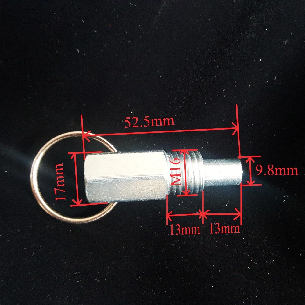 Snelsluiting Fast lock Plunger schroef voor truss basis buiten aluminium binnenkant staal
