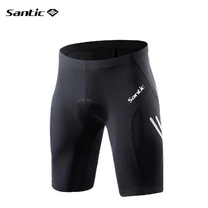 Santic Fietsen Broek Zomer Mannen Sneldrogende Shorts 4D Pad Reflecterende Strakke Ademend Shorts Road Mountainbike Shorts