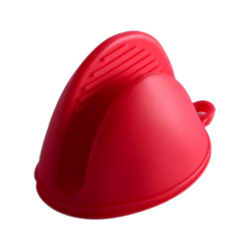 2PCS Thicken Silicone Baking Oven Mitts Microwave Oven Glove Insulation Non Stick Anti-slip Grips Bowl Pot Clips Kitchen Gadgets: F