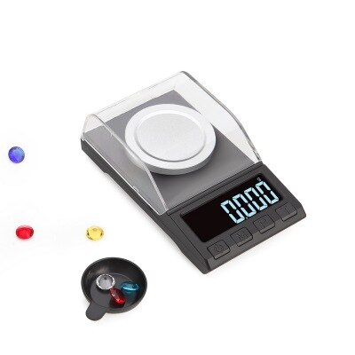 100g/50g 0.001g Digital precision scale for Jewelry gold Herb Lab Weight Milligram Scale Electronic Balance accurate scale