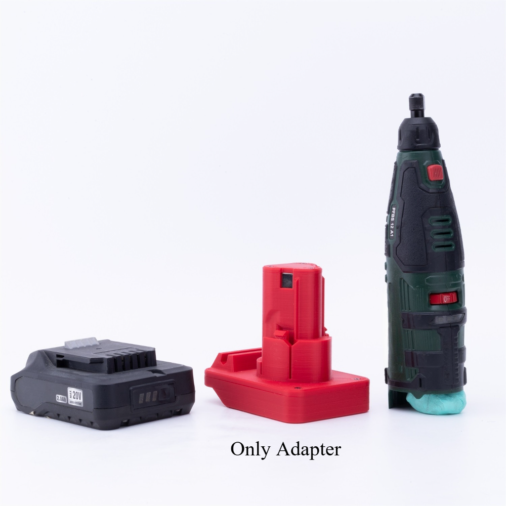 Battery Adapter Converter Accessory for Aldi Ferrex 20V Active Energy Li-ion Battery TO PARKSIDE PFBS 12V PAB LI Power Tools